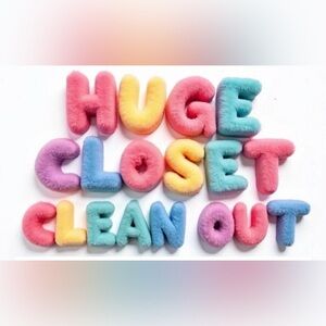 HUGE CLOSET CLEARANCE BLOWOUT EVERY THING MUST GO SALE‼️ SELL THE SALE‼️🥳🎉💃🏽💃🏽💞
